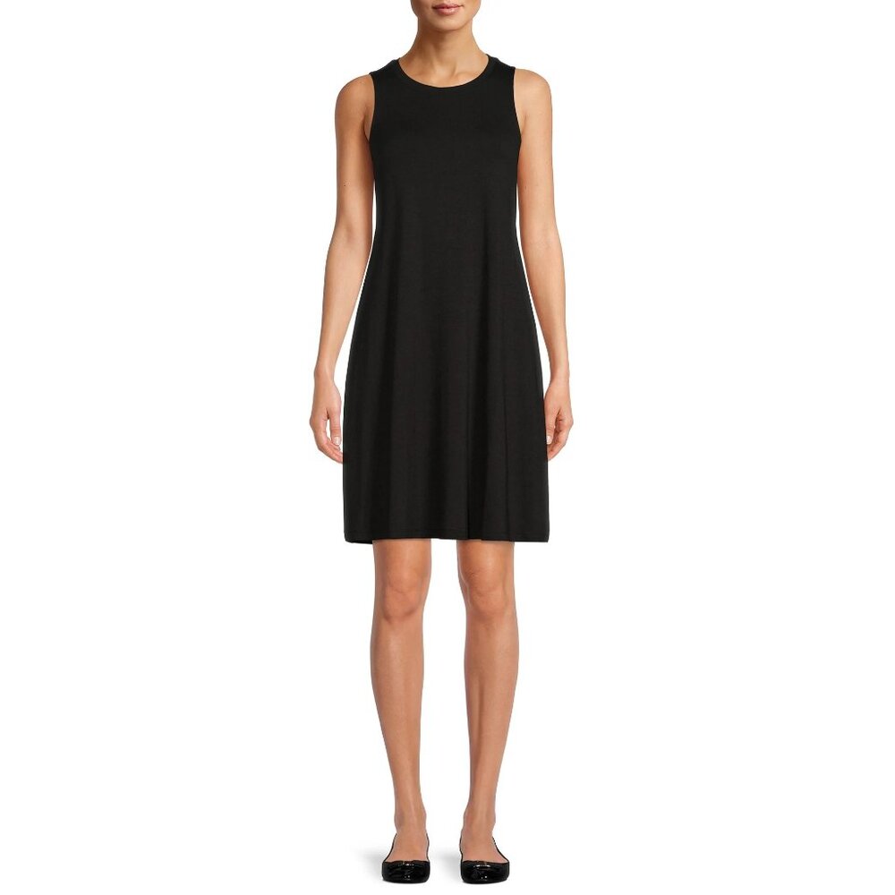 Time and Tru Sleeveless Knit Dress, XS
